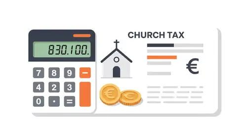 Home 6 church tax calculator