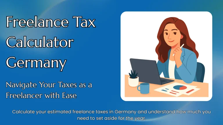 Freelance Tax Calculator Germany