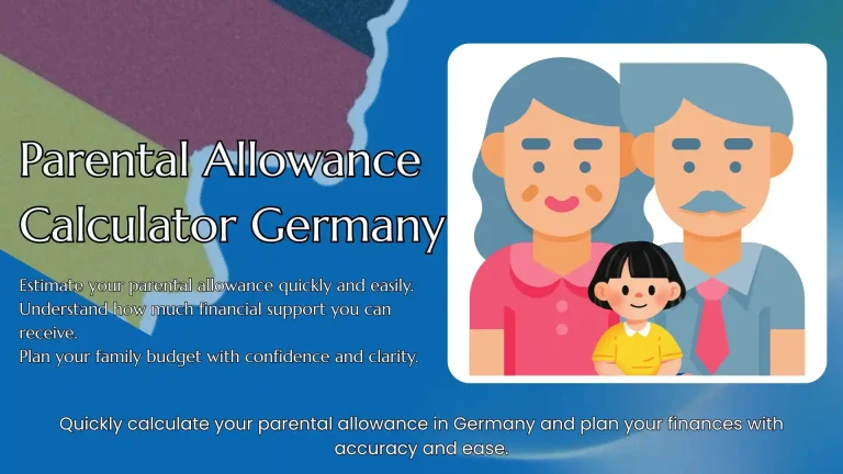 Parental Allowance Calculator Germany