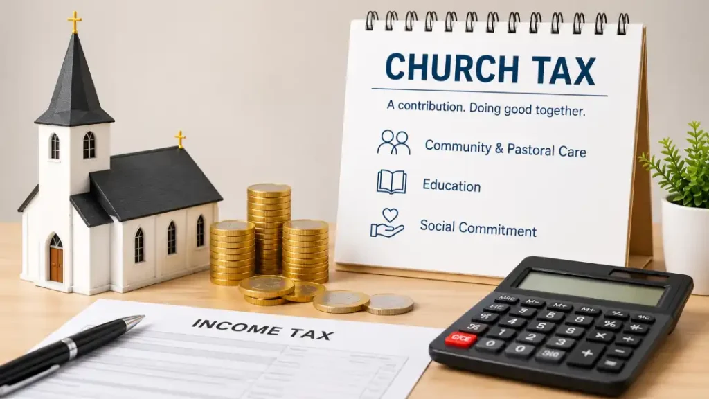 Church Tax Germany Calculator 1 Church Tax Germany Calculator with income tax and church contribution