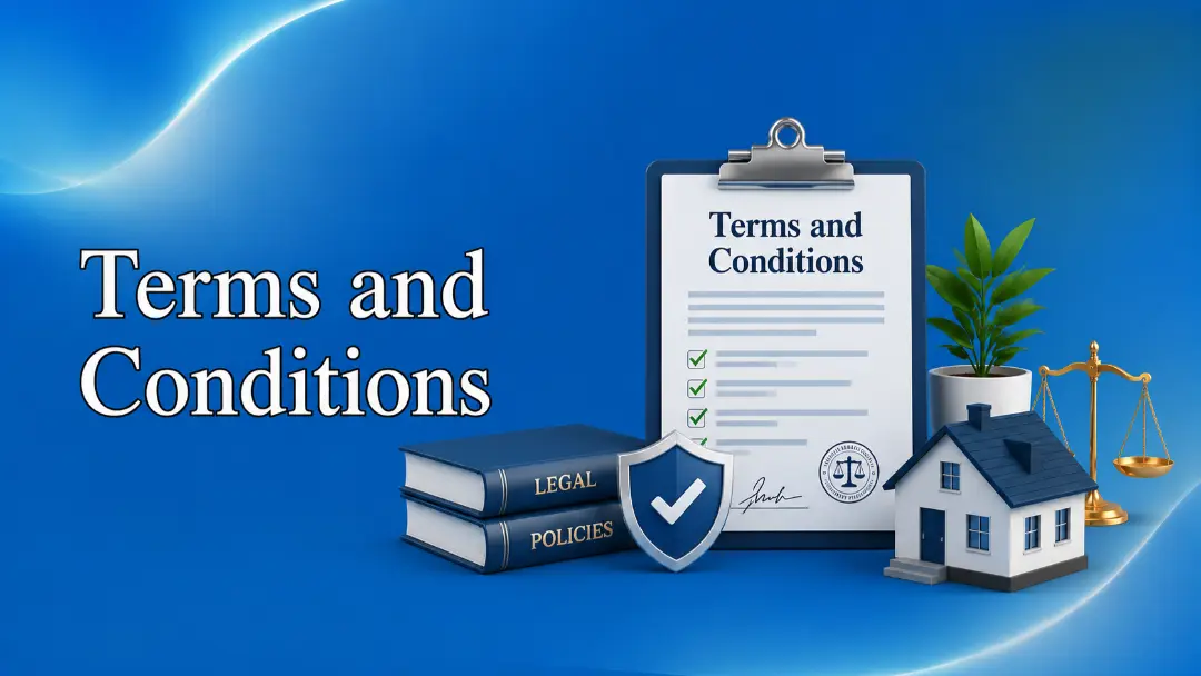 Terms and Conditions 1 Terms and Conditions page of Pro Finanzrechner with legal information and user guidelines