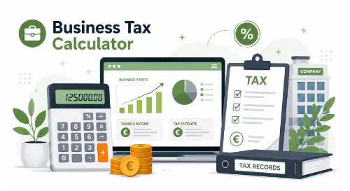 Home 14 Business Tax Calculator for estimating company tax, business profits and tax liabilities