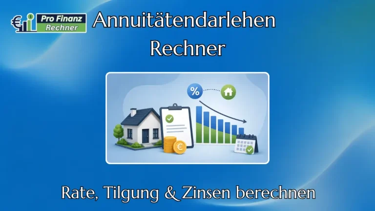 Annuitätendarlehen Rechner 7 Annuitätendarlehen Rechner zur Berechnung von Rate, Tilgung und Zinsen