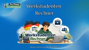 Werkstudenten Rechner 2 Werkstudenten Rechner für die Brutto-Netto-Berechnung in Deutschland